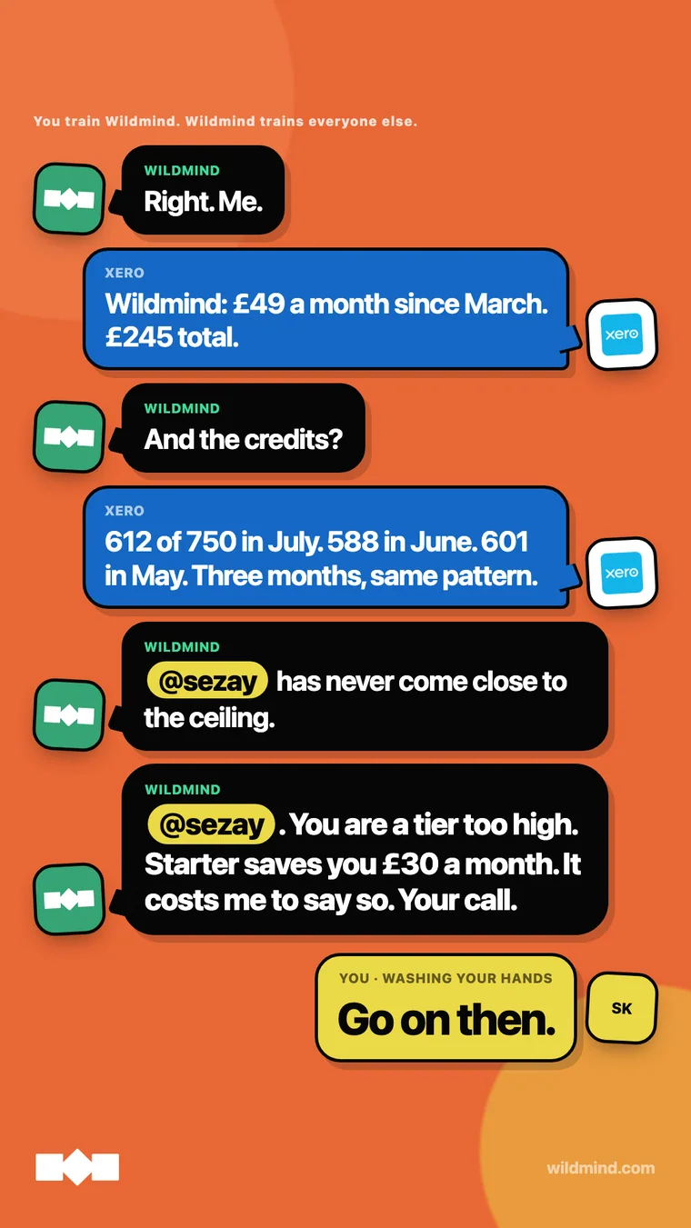 Wildmind auditing its own fee